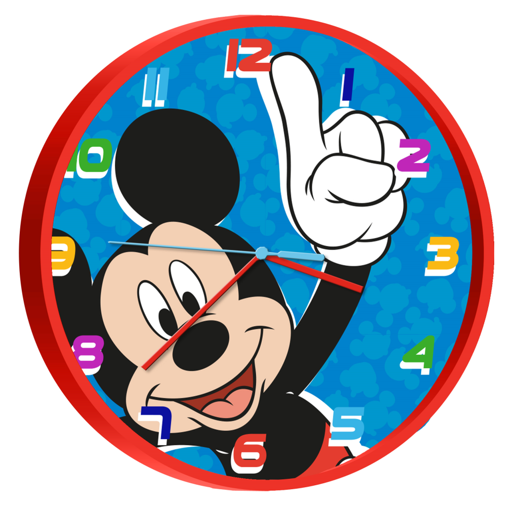 Disney 3078 Zidni sat Mickey Mouse 25cm slika 3