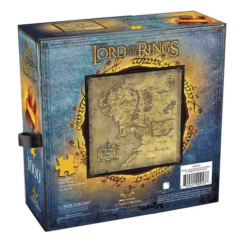 Lord Of The Rings - Middle-Earth Map Puzzle (1000 pc) slika 1