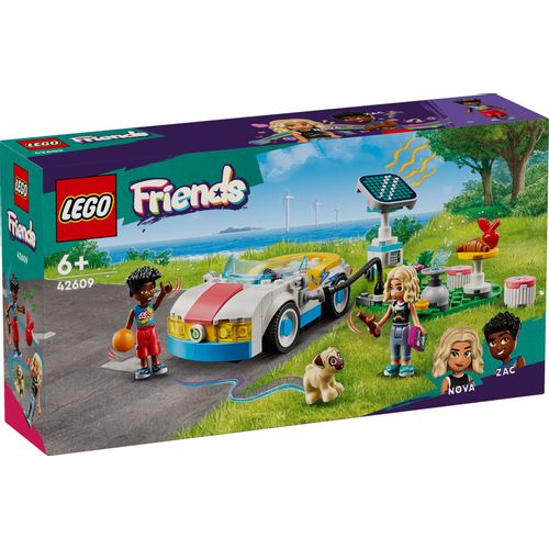 LEGO® FRIENDS 42609 Električni auto i punjač slika 6