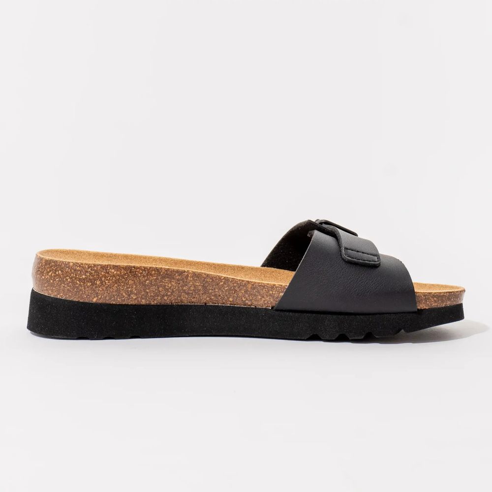 Scholl Ženske papuče Ginni Mule, Crne slika 2