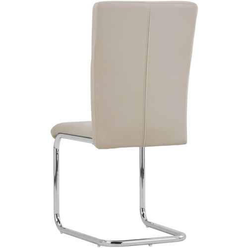 Konzolne blagovaonske stolice od umjetne kože 6 kom cappuccino slika 26
