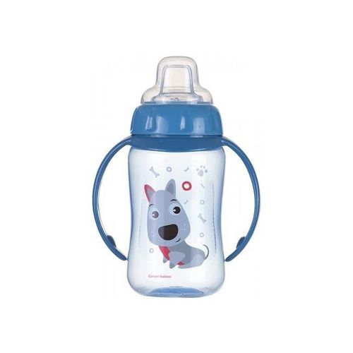 Canpol Bebi flašica sa kljunom i ručkama 320 ml "Happy Animals" slika 1