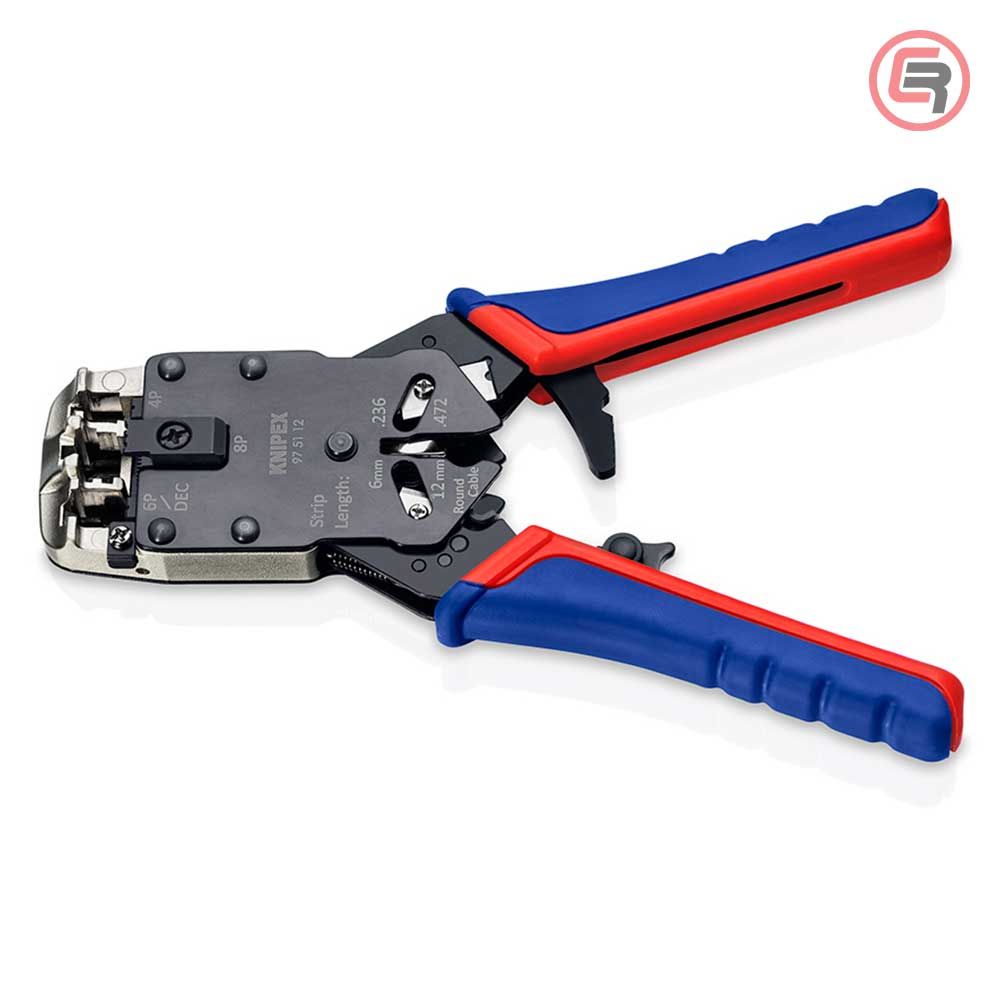 Knipex Kliješta Za 4, 6 i 8 Polne Konektore 200mm - 97 51 12 slika 2