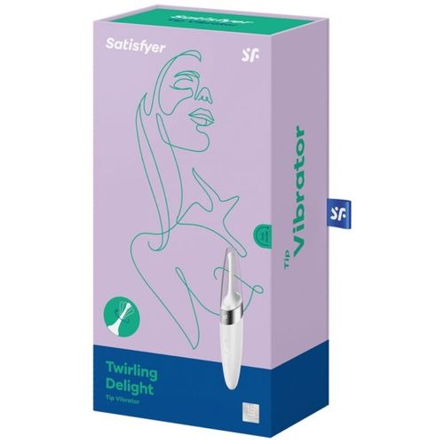 Vibrator Satisfyer - Twirling Delight, bijeli slika 3