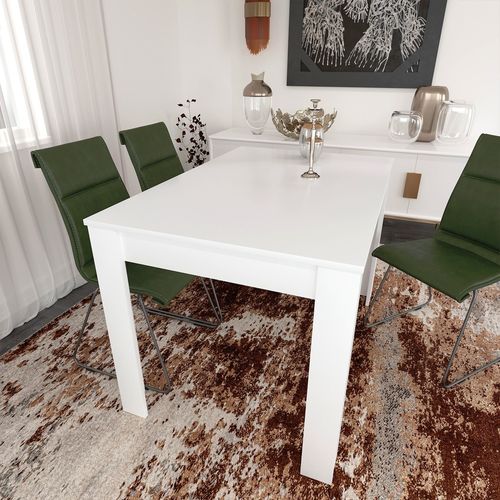 Woody Fashion Blagovaonski stol, Single 120 - Shiny White slika 1