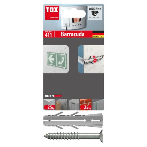 Tox BARRACUDA 5/25 + VIJAK  (12/1) tipal s vijkom slika 1