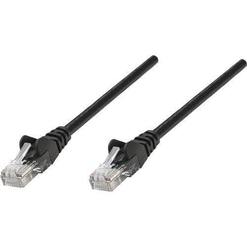 Intellinet 736022 RJ45 mrežni kabel, Patch kabel cat 6 S/FTP 30.00 m crna pozlaćeni kontakti 1 St. slika 3