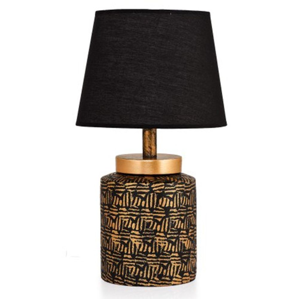 YL025 Crna i Zlatna Stočna Lampa slika 2