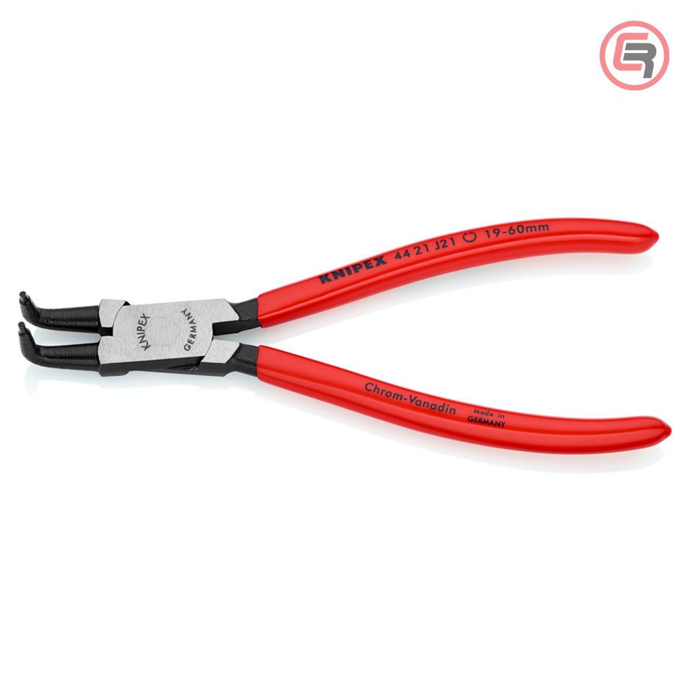 Knipex Kliješta Za Seger Osigurače Unutrašnja Kriva (fi 19-60 mm) 170 mm - 44 21 J21 slika 2