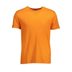 GANT MEN'S SHORT SLEEVE T-SHIRT ORANGE