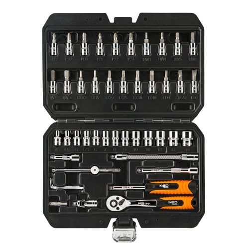 Neo Tools Set nasadnih ključeva  1/4-46pcs slika 2