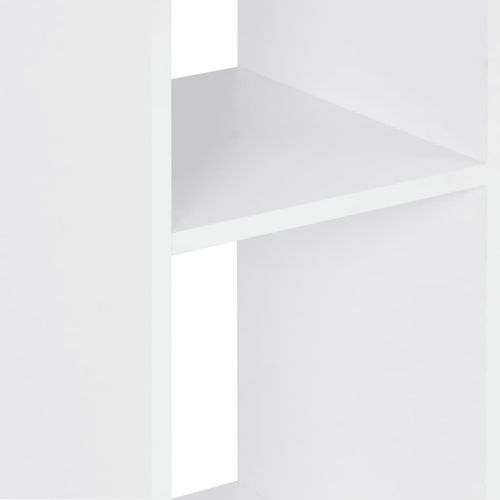 Barski stol bijeli i boja hrasta sonome 60 x 60 x 110 cm slika 23