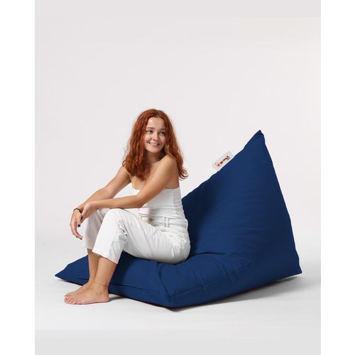 Atelier Del Sofa Vreća za sjedenje, Pyramid Big Bed Pouf - Dark Blue slika 8