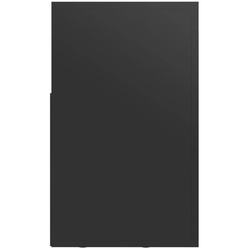TV ormarić crni 120 x 30 x 50 cm od iverice slika 49