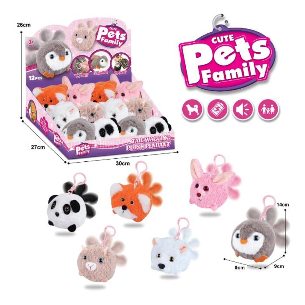 Pliš privjesak animals GQS222949/667-141 slika 1