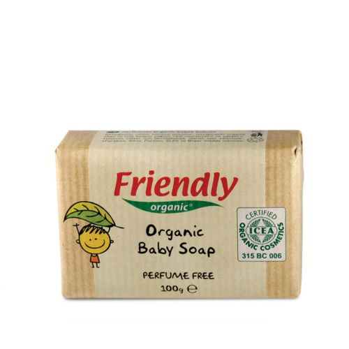 Friendly Organic Bebi prvi sapun 100g slika 1