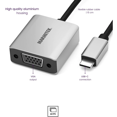 MARMITEK, USB Type-C na VGA adapter slika 4