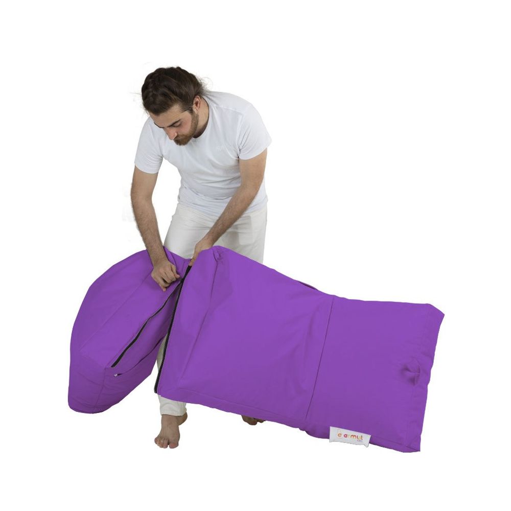 Multifunkcionalni Sofa Krevet Pouf - Ljubičasti Vrt Bean Bag slika 2