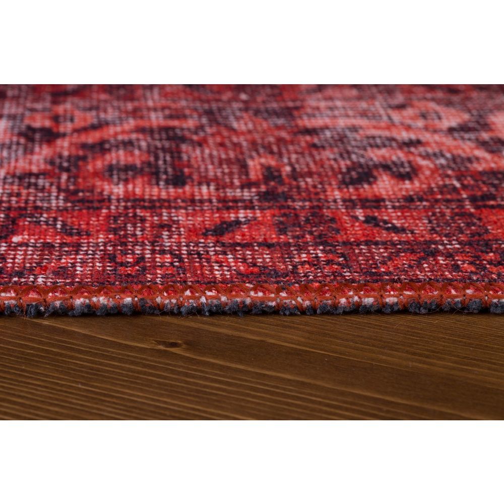 Šareni Hodnički Tepih Blues Chenille - Crveni AL 131 (75 x 230 cm) slika 6