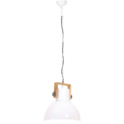 Industrijska viseća svjetiljka 25 W bijela okrugla 40 cm E27 slika 7
