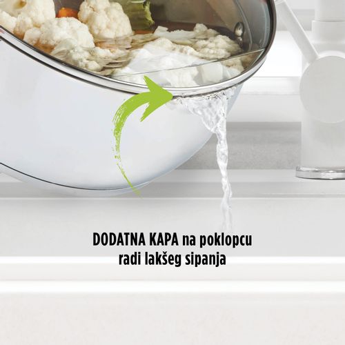 Lonac sa staklenim poklopcem Rosmarino Pour&amp;Cook II - 24 slika 6