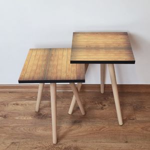 Nesting stolovi 2Shp331 - (2 komada) - boje: kamel