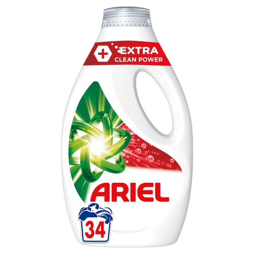 Ariel tekući deterdžent za pranje rublja Extra Clean 34 pranja/1,7l slika 1