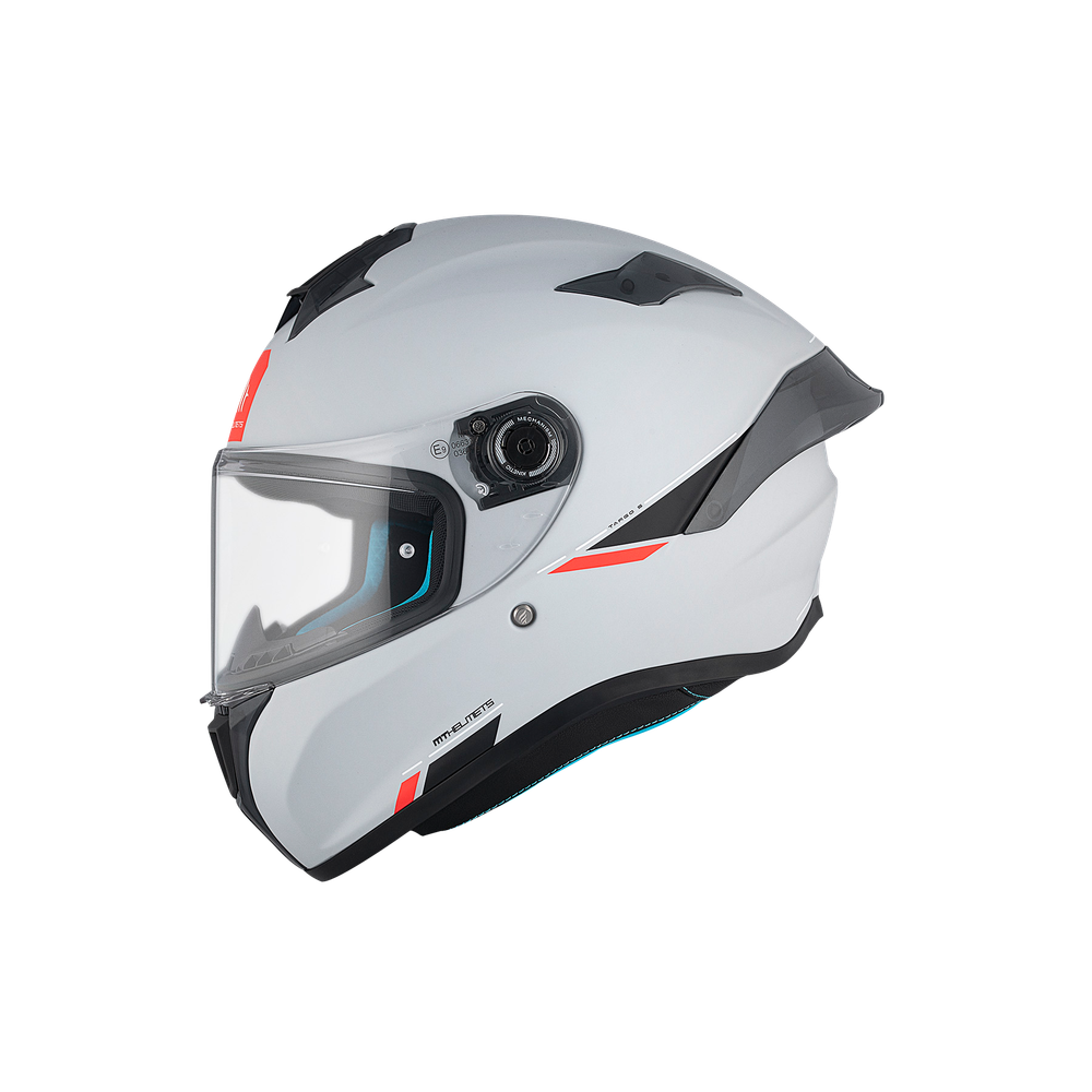 MT Helmets Targo S Solid A12 Matt siva slika 3