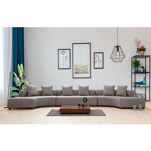 Atelier Del Sofa Gondol-3 (CHL-SOL-O3-CHL-SAÄž) - Grey Grey Corner Sofa