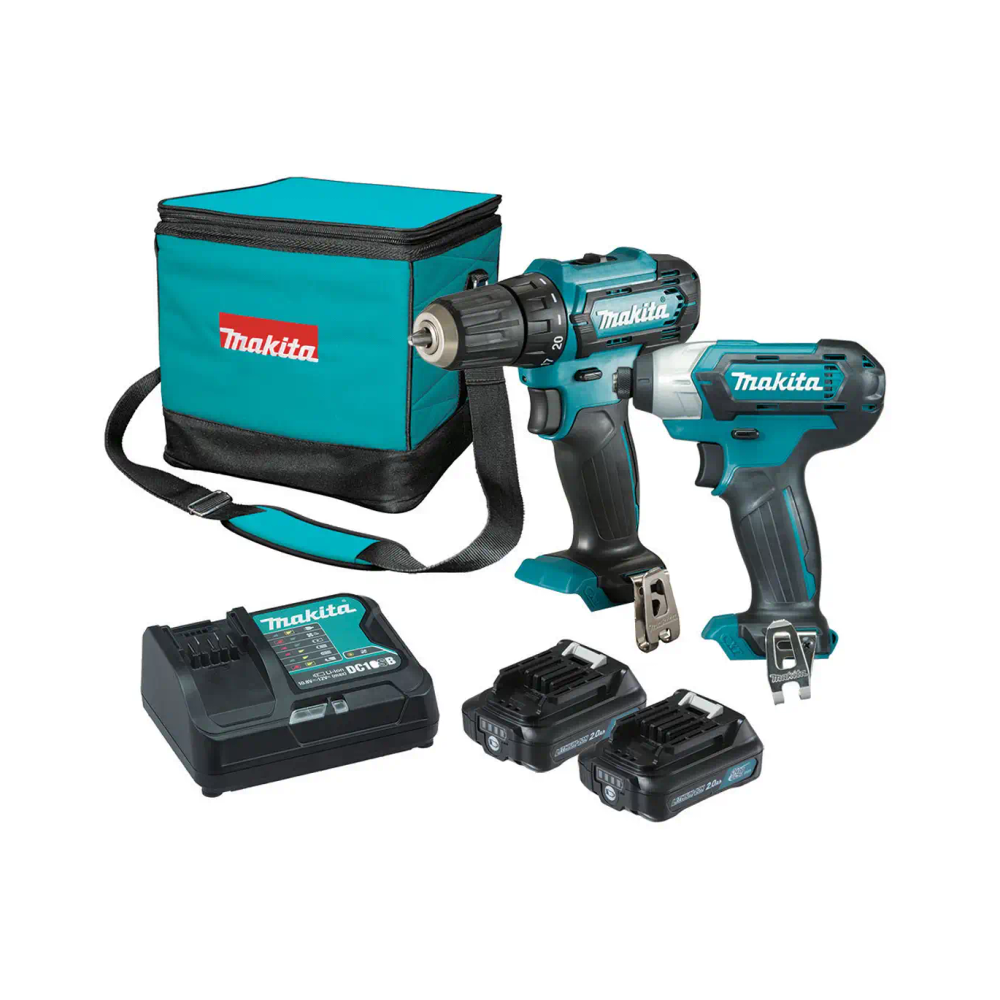 Makita - Akumulatorski set bušilica-odvijač i udarni odvijač CLX224SA slika 1