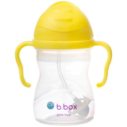 b.box Sippy cup bočica sa slamkom - lemon slika 3