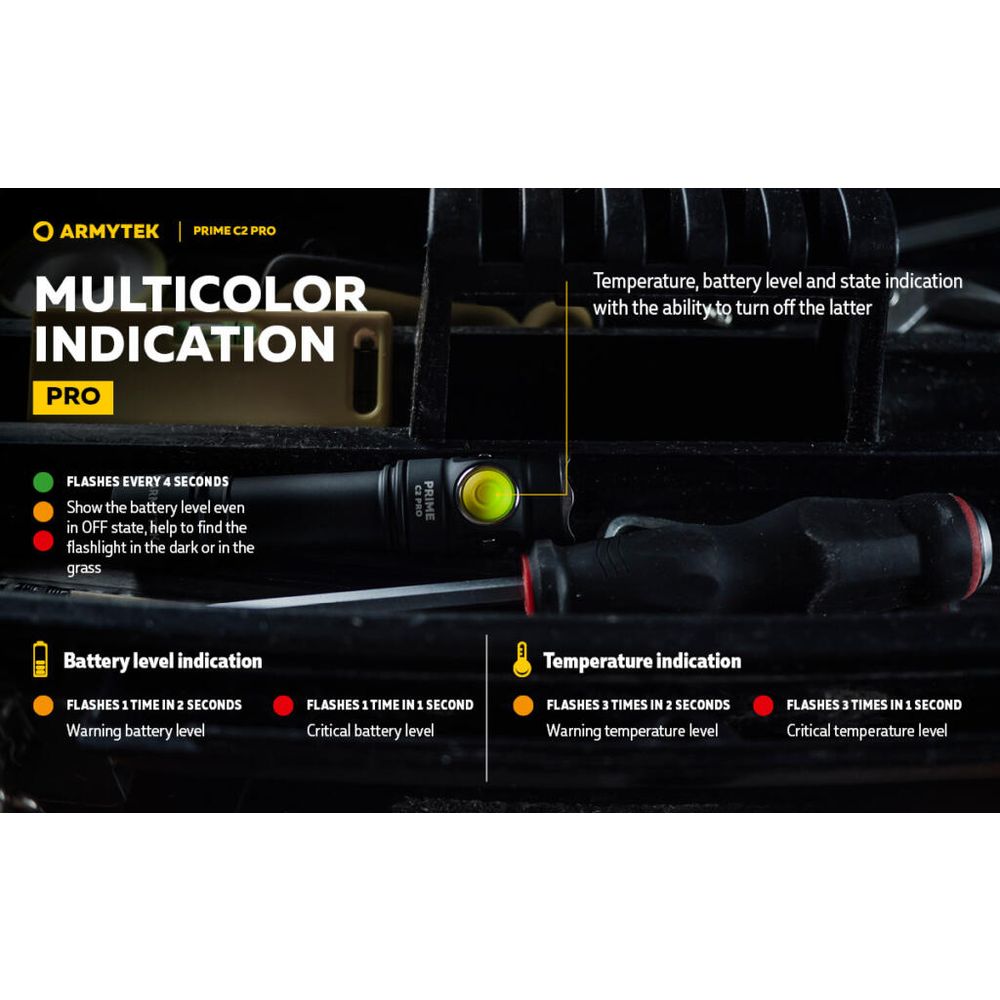 Armytek Baterijska lampa Prime C2 Pro slika 16