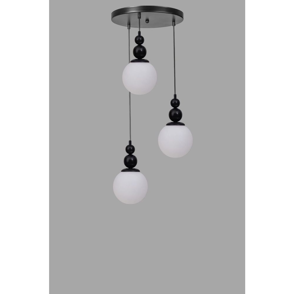 Opviq Luster 706, Bijela, Crna slika 2