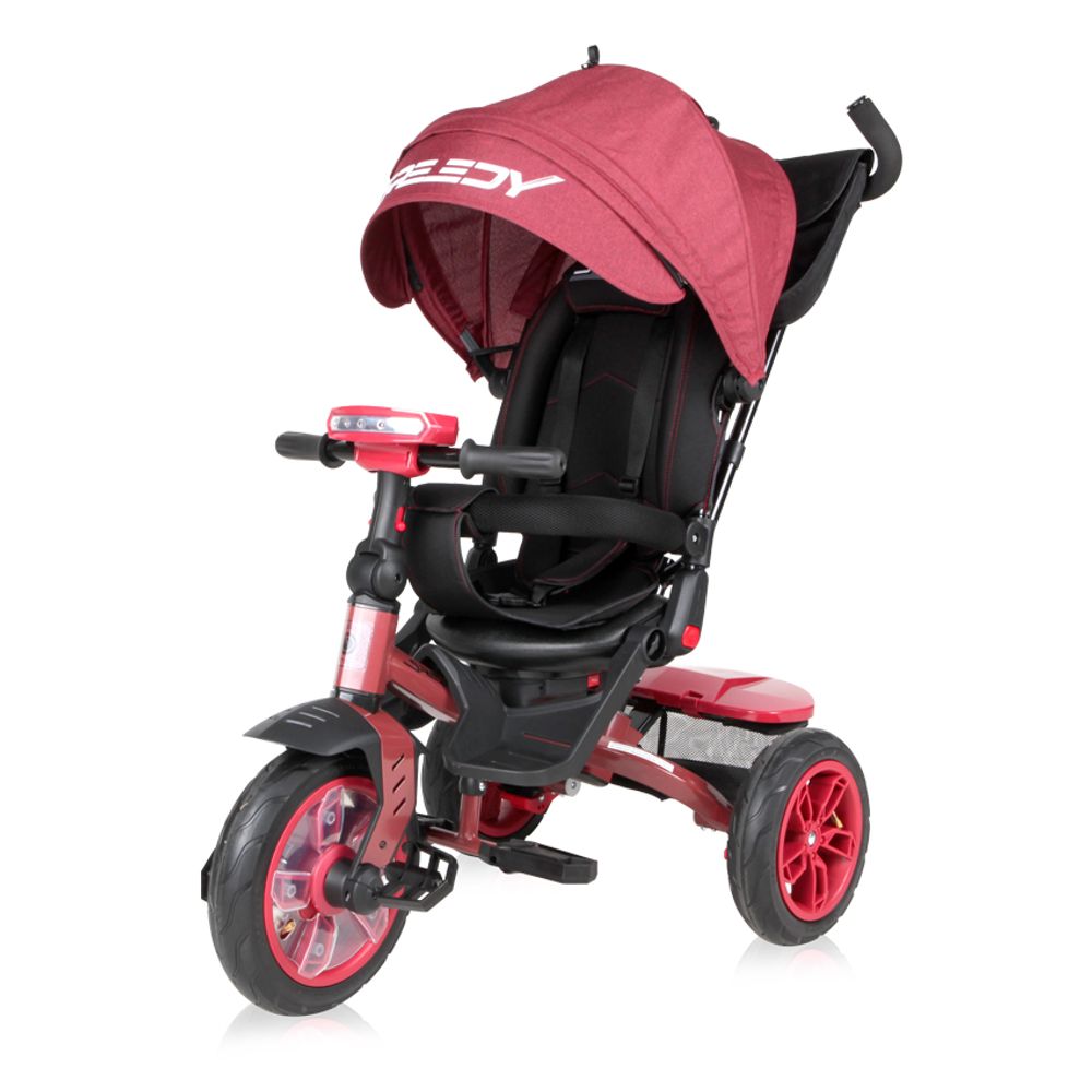 Lorelli Tricikl sa rotirajućim sjedištem Speedy 360°, Red/Black slika 2