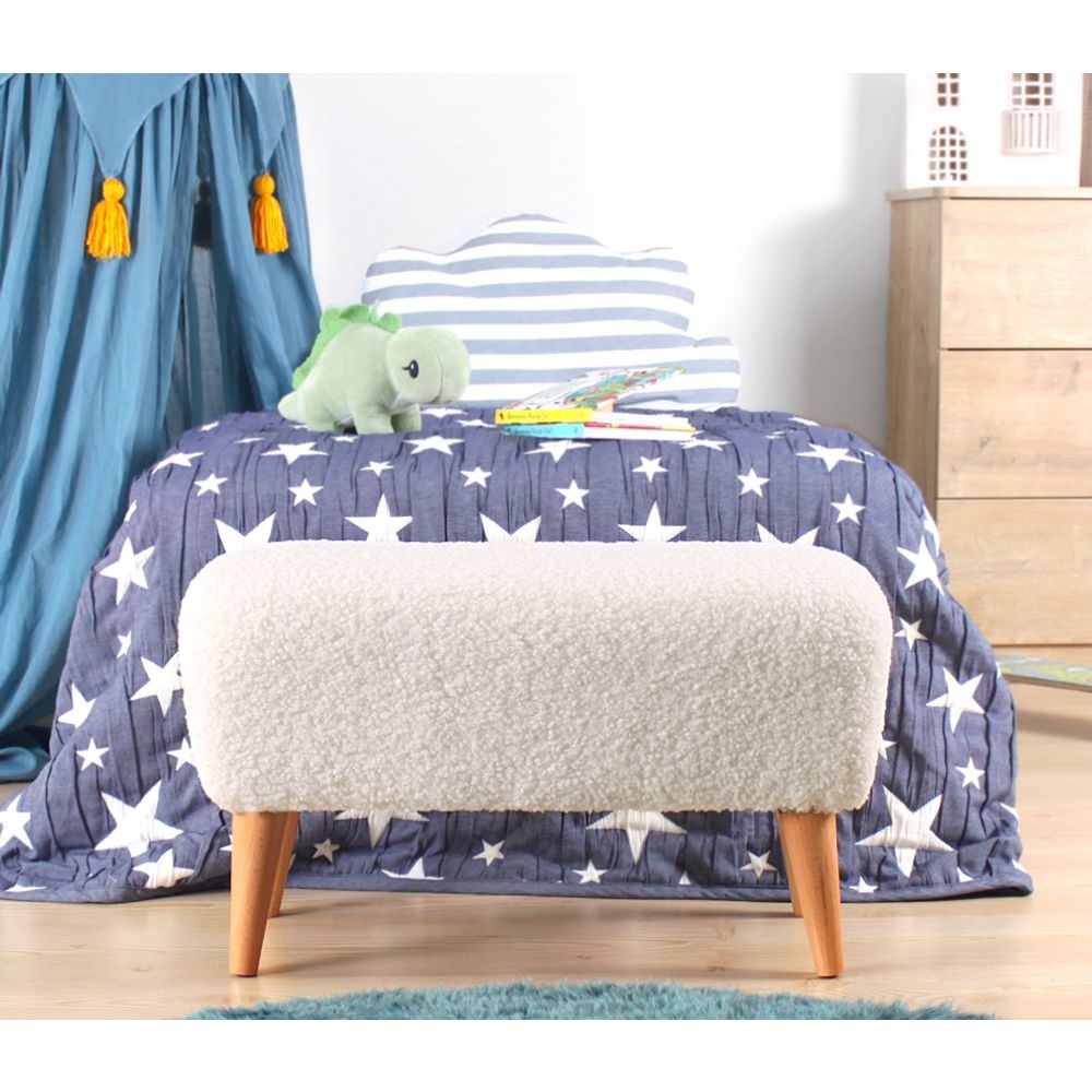 Moouv 3334 - Bijeli Pouf slika 2