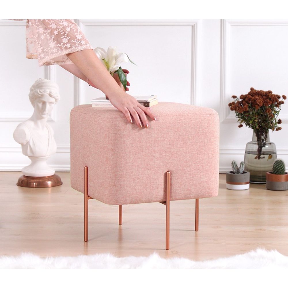 Copper 56 - Pink Pink Pouffe slika 4
