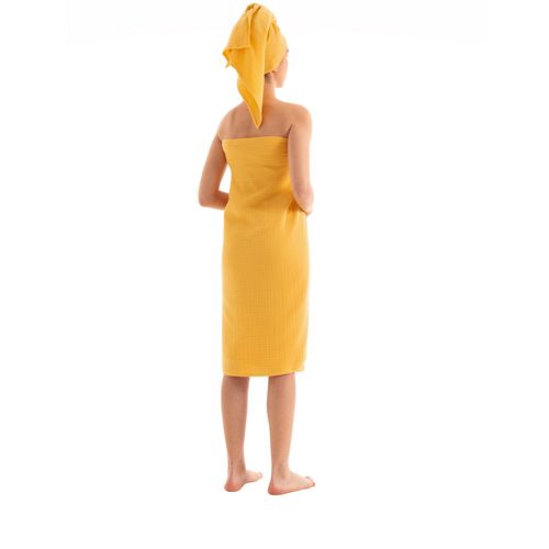 Muslin - Yellow Yellow Towel Set (2 Pieces) slika 2