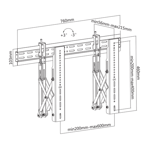 Sbox zidni stalka LVW02-46F slika 10