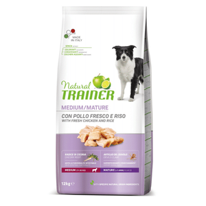 Trainer Natural Dog Medium Mature Sveža Piletina 3 kg