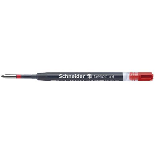 Uložak za kemijsku olovku Schneider, Gelion 0,4 mm, crveni slika 1