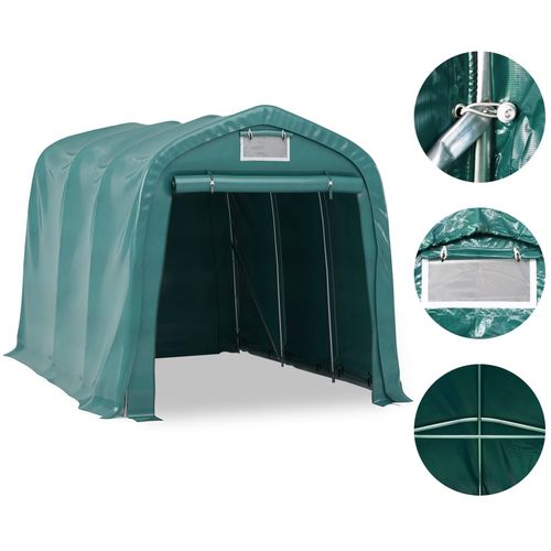 Garažni šator PVC 2,4 x 3,6 m zeleni slika 54