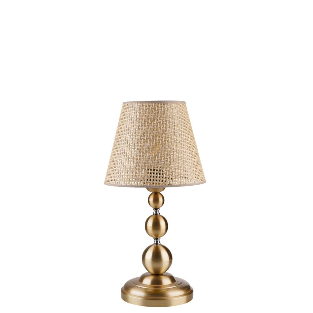 Opviq Stolna Lampa 502, Bež, Zlatna slika 3