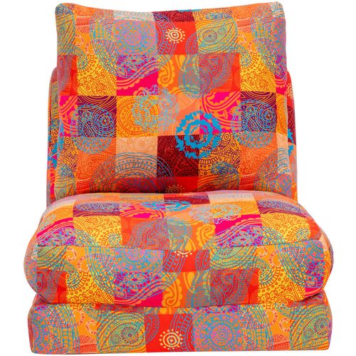 Taida 1 - Seater - Patchwork Multicolor 1-Seat Sofa-Bed slika 4