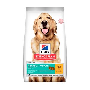 Hill's™ Science Plan™ Pas Adult Large Breed Perfect Weight s Piletinom, 12 kg