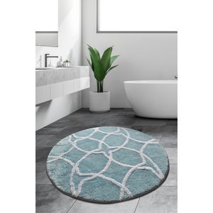 Bonne - Blue (90) Multicolor Acrylic Bathmat