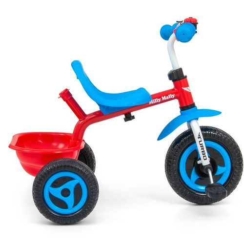 Milly Mally tricikl guralica Turbo Cool crveno - plavi slika 2