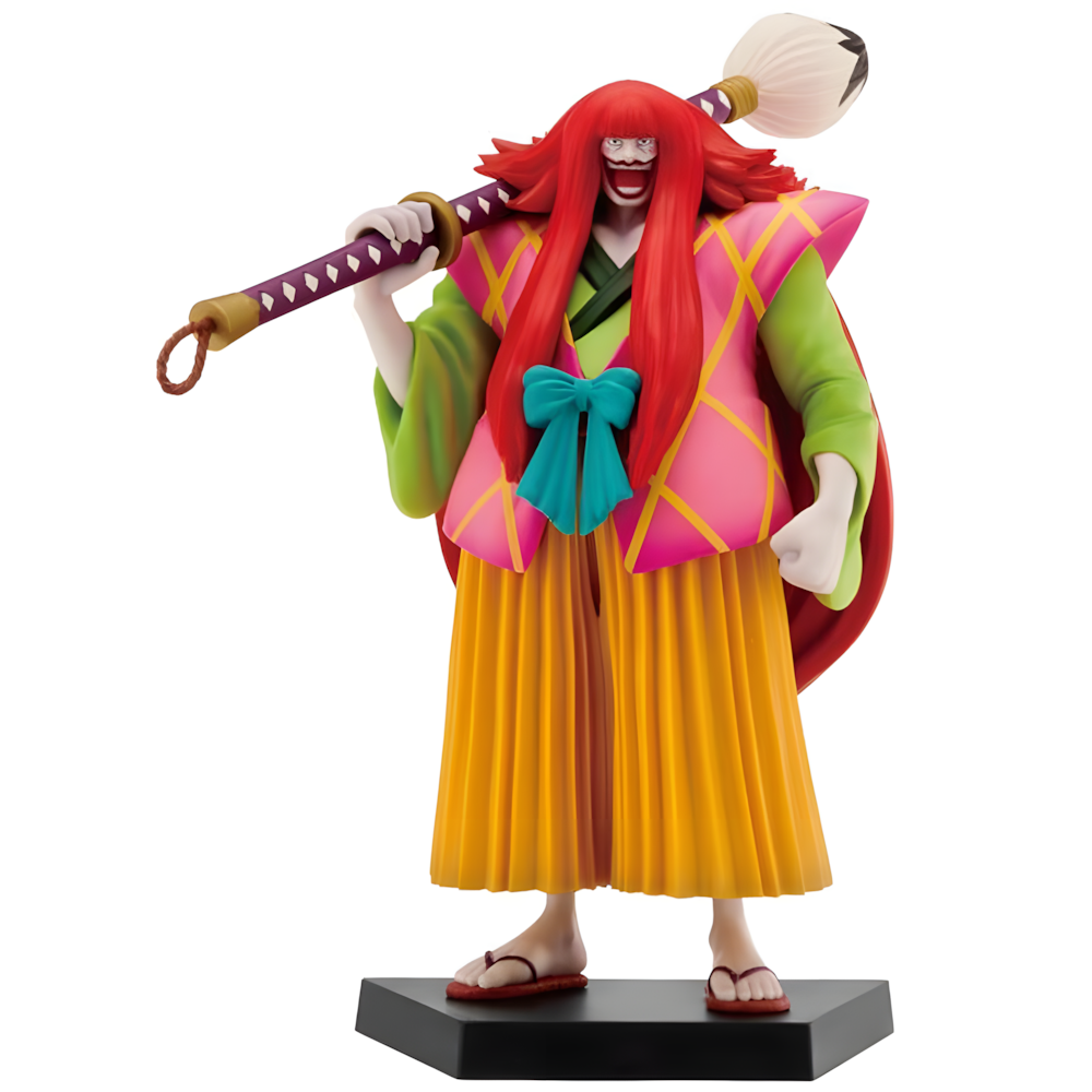 One Piece: Figurica Kanjuro Ichibansho - Devet Crvenih Pločica, 15,5 cm slika 2