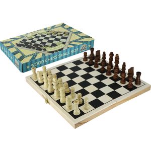 Igra društvena šah Chess New u drv. kutiji 24x12x3 cm