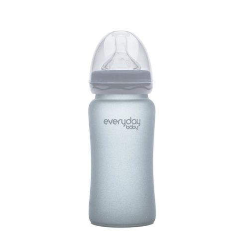 Everyday baby staklena bočica, 240ml Healthy+ , Siva slika 1