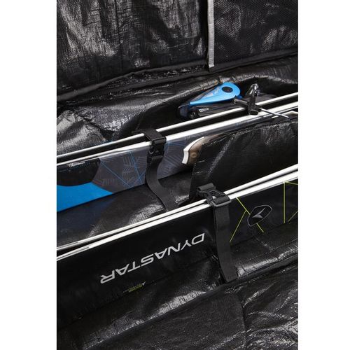 Torba roler za 2 para skija THULE 195cm crna/kobalt slika 5